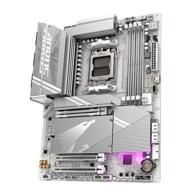 Gigabyte Материнская плата X870 A ELITE WF7 ICE sAM5 X870 4xDDR5 M.2 HDMI ATX X870_A_ELITE_WF7_ICE фото