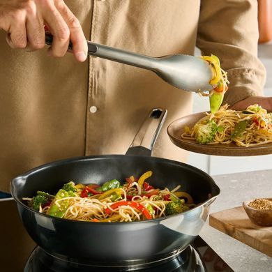 Tefal Мультисковорода Tefal Emotion+, 26см, нержавіюча сталь, бакеліт, чорний E3277744 фото
