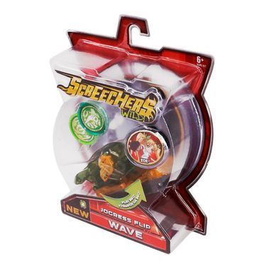 Машинка-трансформер SCREECHERS WILD! S2 L1 - ВЭЙВ EU684205 фото