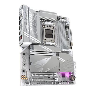Gigabyte Материнская плата X870 A ELITE WF7 ICE sAM5 X870 4xDDR5 M.2 HDMI ATX X870_A_ELITE_WF7_ICE фото