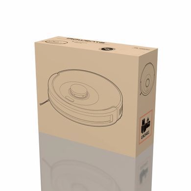 Rowenta Rowenta robot VC X-Plorer Serie 85, 6000ПаW, h=9.7cm, wet cleaning, bag-0.26L, dust cont -0.29L, battery operation up to 270min, black RR87C5WH фото