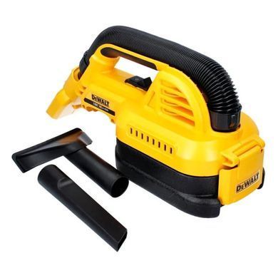 DeWALT Пилосос акумуляторний DeWalt 18В XR Li-lon контейнер 1.л 954л/хв 1.8кг без АКБ та ЗП DCV517N фото