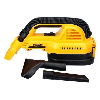 DeWALT Пилосос акумуляторний DeWalt 18В XR Li-lon контейнер 1.л 954л/хв 1.8кг без АКБ та ЗП DCV517N фото