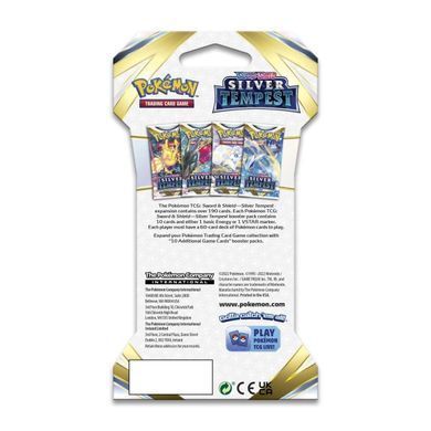 Pokemon TCG Pokemon TCG: Silver Tempest Sleeved Booster Pack 820650850929 фото