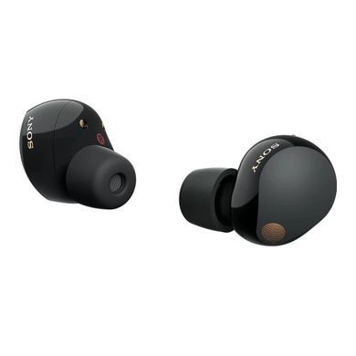 Sony Навушники TWS WF-1000XM5 BT 5.3, ANC, Hi-Res, IPX4, SBC, AAC, LDAC, LC3, Чорний WF1000XM5B.CE7 фото