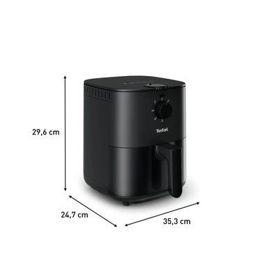 Tefal Мультипіч Easy Fry Essential, 1430Вт, чаша-3.5л, механічне керув., пластик, чорний EY130815 фото