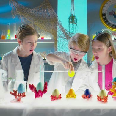 Іграшка, що зростає, в яйці &laquo;Ocean Eggs&raquo; - ПОВЕЛИТЕЛІ ОКЕАНІВ І МОРІВ (в асорт., в диспл.) T001-2019 фото