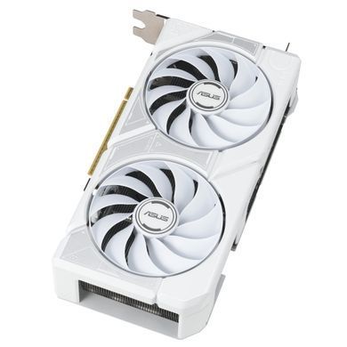 ASUS Відеокарта GeForce RTX 5060 TI 16GB GDDR7 OC DUAL-RTX5060TI-O16G-WHITE білий 90YV0MH6-M0NA00 фото