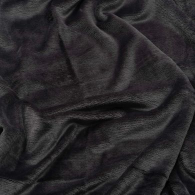 ARDESTO Плед Flannel, 200x220 см, 100% полиэстер, темно-серый