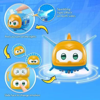 Super Wings Ігровий набір Transforming Джером і улюбленець (Jerome & Pet) EU770443 фото