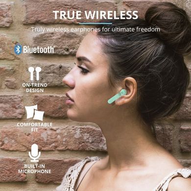 Trust Навушники Primo Touch True Wireless Mic Mint 23781_TRUST фото