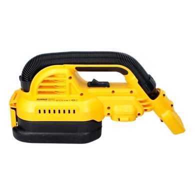 DeWALT Пилосос акумуляторний DeWalt 18В XR Li-lon контейнер 1.л 954л/хв 1.8кг без АКБ та ЗП DCV517N фото