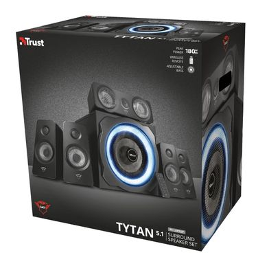 Акустична система (Колонки) Trust 5.1 GXT 658 Tytan Surround Speaker System Black 21738_TRUST фото