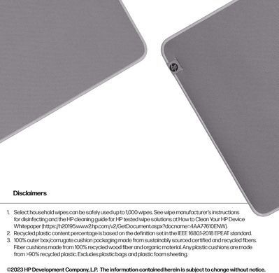 HP Игровая поверхность 205 Sanitizable, XL, (700х300х2мм), серый 8X596AA фото
