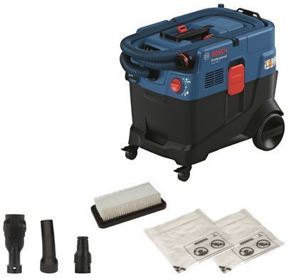 Bosch Пылесос профессиональный GAS 400 A, 1200Вт, 240мБар, контейнер 40л, 14кг 0.601.9M0.020 фото