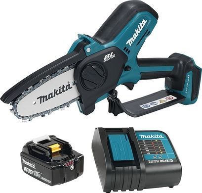 Makita Пила цепная аккумуляторная LXT DUC101SF 18В акб 1х2А&middot;час ЗП DC18SD 10см 2кг DUC101SF фото