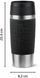 Tefal Термочашка Travel Mug Classic, 360мл, нержавеющая сталь, черный 4 - магазин Coolbaba Toys