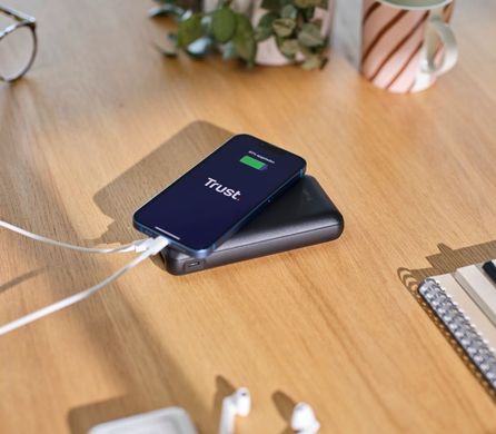 Trust Портативное зарядное устройство power bank Redoh, 20000мА·год, USB-A/2хUSB-C, 18W, QC 3.0, PD, черный 24880_TRUST фото