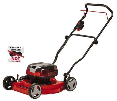Einhell Газонокосилка аккум GE-CM 36/48 Li M - Solo, 36В,PXC, 48 см, 30-75 мм, без травосборника, мульчирование, 16.9 кг (без АКБ и ЗУ) 3413054 фото