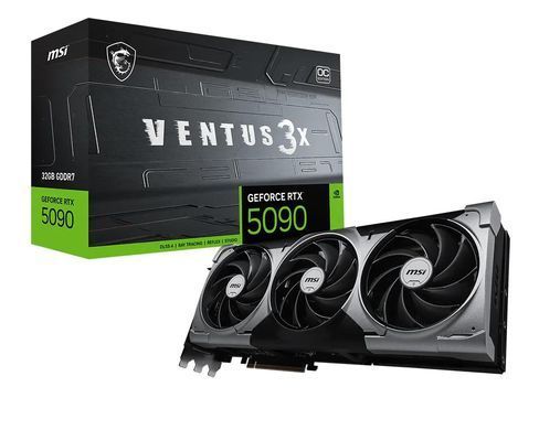 MSI Видеокарта GeForce RTX 5090 32GB GDDR7 VENTUS 3X OC 912-V530-236 фото