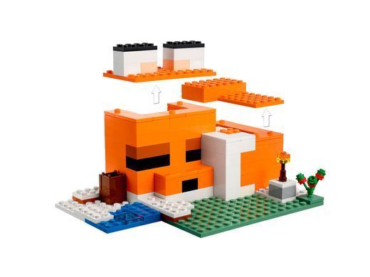 LEGO Конструктор Minecraft Лисья хижина 21178 21178 фото
