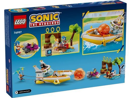 LEGO Конструктор Sonic the Hedgehog&trade; Лодка с &laquo;Приключений Тейлза&raquo; 76997 фото