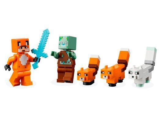 LEGO Конструктор Minecraft Лисья хижина 21178 21178 фото