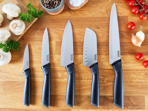 Tefal Набір ножів Essential 3 шт., нержавіюча сталь, пластик K2219455 фото