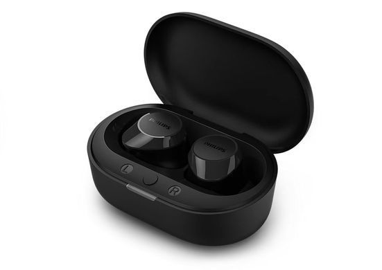 Philips Навушники TWS TAT1209 BT 5.3, IPX4, SBC, Touch control, Чорний TAT1209BK/00 фото