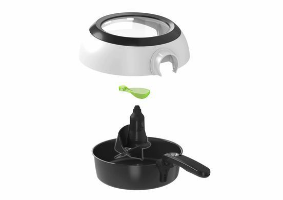 Tefal Мультипечь ActiFry Genius, 1350Вт, чаша-1.2л, сенсорне управл., пластик, подкл. к смартфону, белый FZ760030 фото
