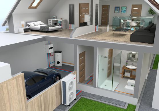 Ariston Тепловий насос NIMBUS FLEX 80 S NET R32