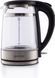 Gorenje Електрочайник 1.7л, 2,200 Вт, strix контроль, скло, чорний 1 - магазин Coolbaba Toys