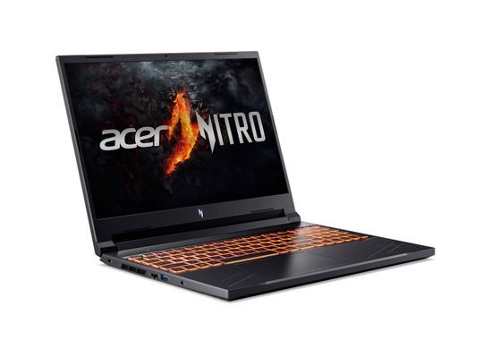 Acer Ноутбук Nitro V 16 ANV16-41 16" WUXGA IPS, AMD R7-8845HS, 16GB, F1TB, NVD4050-6, Lin, чорний NH.QRVEU.00A фото