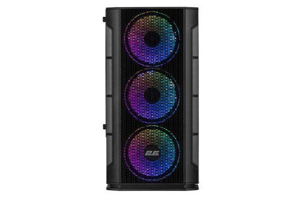 2E Gaming Корпус Calleo GB700 без БП 2xUSB3.0, 1xUSB 2.0 4x120мм ARGB VGA 320мм LCS ready контроллер с пультом TG Side Window mATX чёрный 2E-GB700 фото
