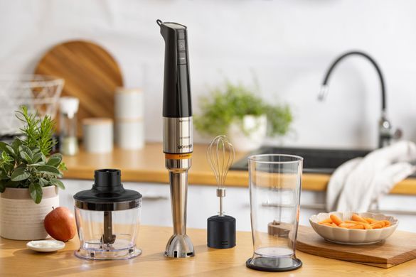 Gorenje Блендер погружной 1200Вт, 3в1, чаша-800мл, черный