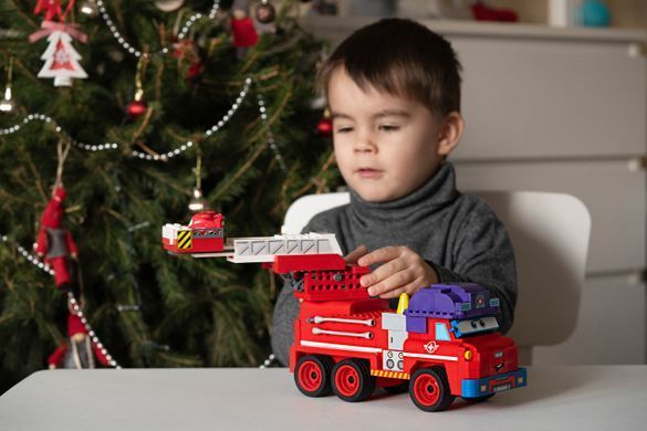 Super Wings Конструктор Small Blocks Buildable Vehicle Set Sparky, Спарки EU385011 фото