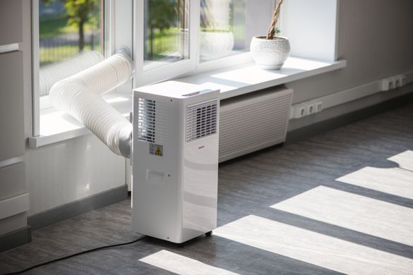 ARDESTO Кондиціонер мобільний Ardesto CoolFlex 25м2 on/off 9000BTU 2.5кВт A/- R290 білий
