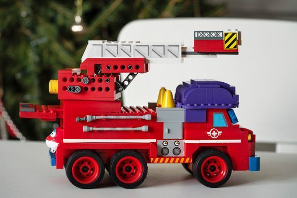 Super Wings Конструктор Small Blocks Buildable Vehicle Set Sparky, Спарки EU385011 фото