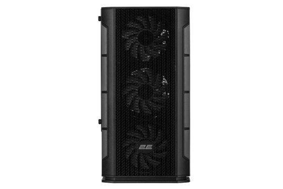 2E Gaming Корпус Calleo GB700 без БП 2xUSB3.0, 1xUSB 2.0 4x120мм ARGB VGA 320мм LCS ready контроллер с пультом TG Side Window mATX чёрный 2E-GB700 фото
