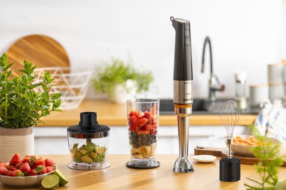 Gorenje Блендер погружной 1200Вт, 3в1, чаша-800мл, черный