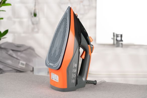 Праска Ardesto IR-C2233-GR, 2200Вт, 340мл, керам. підошва, чорно-помаранчевий IR-C2233-GR фото