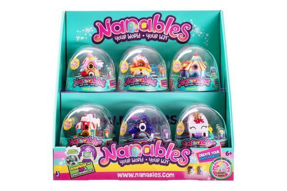 Nanables Игровая фигурка Jazwares Nanables Small House Радужный путь, Шинок "Мерцание" NNB0048 фото