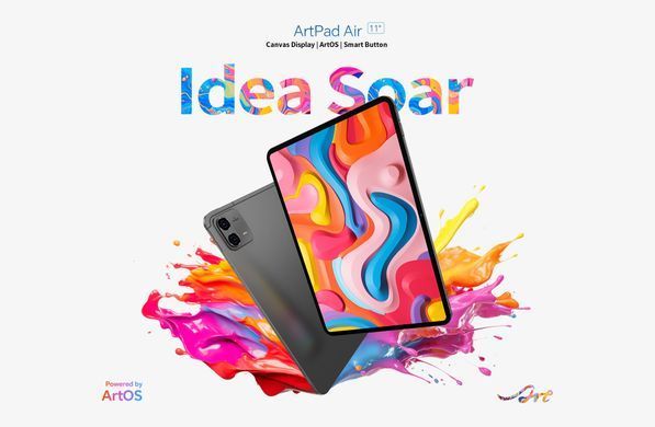 TECLAST Планшет ArtPad Air 11" 8ГБ, 128ГБ, LTE, 8000мА&bull;год, Android, сірий 6940709687987 фото