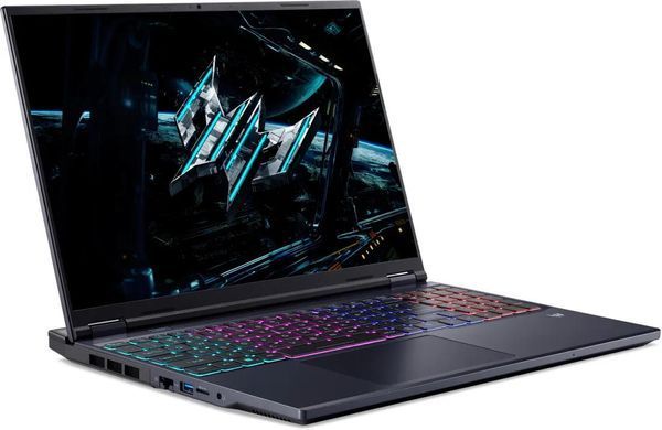 Acer Ноутбук Acer Predator Helios Neo 16 PHN16-I31 16" WUXGA IPS, Intel i5-14450HX, 16GB, F1TB, NVD5060-8, Lin, чорний NH.U64EU.008 фото