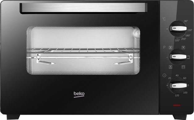 Beko Піч електрична, 45л, 2000Вт, механіч., конвекція, чорна BMOF45B фото