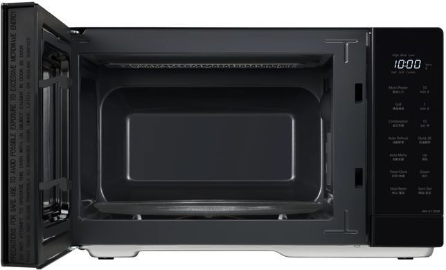 Panasonic Микроволновая печь, 24л, 900Вт, гриль, ЖК дисплей 4 дюйма, черный NN-GT34NBZUE фото