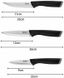 Tefal Набір ножів Essential 3 шт., нержавіюча сталь, пластик 5 - магазин Coolbaba Toys