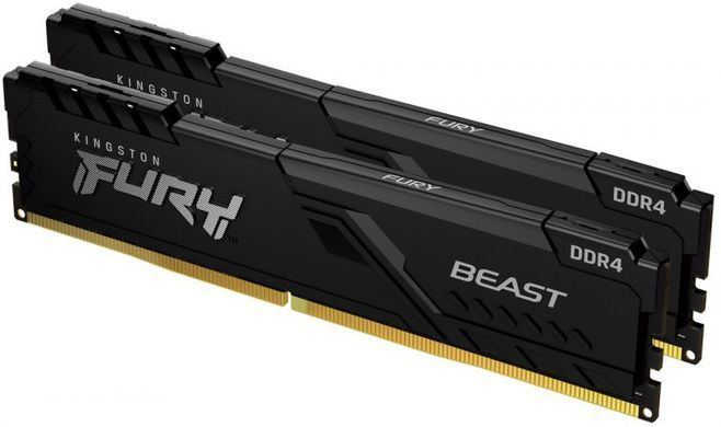 Kingston Память для ПК DDR4 3600 32GB KIT (16GBx2) FURY Beast KF436C18BBK2/32 фото