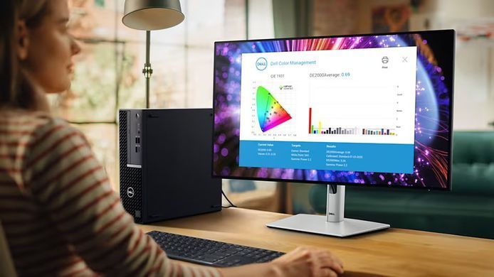 Dell Монітор 27" U2724D HDMI, DP, USB, Audio, IPS, 2560x1440, 120Hz, sRGB 100%, Pivot 210-BKVB фото