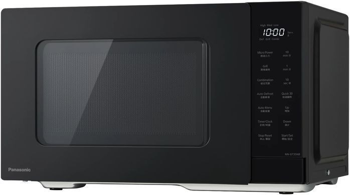 Panasonic Микроволновая печь, 24л, 900Вт, гриль, ЖК дисплей 4 дюйма, черный NN-GT34NBZUE фото